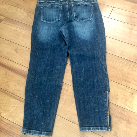 Woman’s Plus Size Skinny Straight Leg Jeans Zipper Leg 2XL - Picture 3 of 8